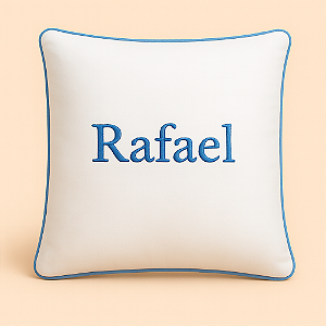 Almofada G personalizada - Lista Rafael
