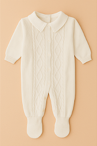 Conjunto Tricô Branco