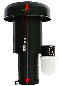 PW 800 - Pré-filtro, Trator Muller Todos com  Bocal De 132mm, original Puriar
