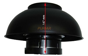 PX 9132 - Chapéu protetor do filtro de ar, Bocal 132mm, Original Puriar