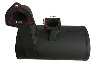P 132 Silencioso trator Agritech modelo 1175