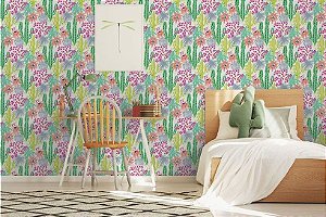 Papel de Parede Les Aventures 4 11200903 Floral Lutèce - Rolo de 10mx53cm