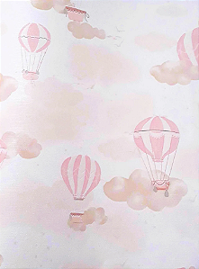 Papel de Parede Sonhos Bobinex 4247 Balão, Céu, Nuvem Vinílico Rolo de 10m