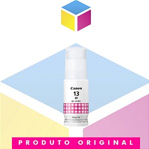 TINTA CANON GI-13M MAGENTA | TANQUE DE TINTA MEGA TANK G510/G610 | ORIGINAL 60 ml