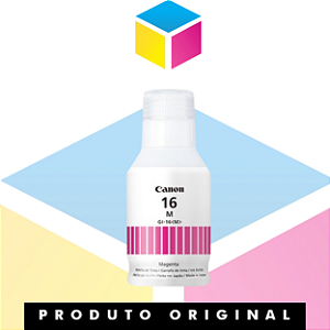 Tinta Canon GI-16M GI16M Magenta | Mega Tank GX6010 GX7010 | Original 135ml