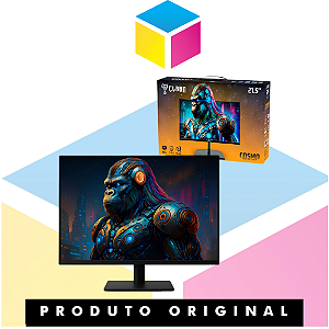 Monitor Gamer Cosmo | 21.5" Full HD | 100Hz | Clanm | Produto novo com Garantia
