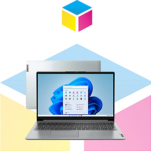 Notebook Lenovo 15.6" | Full HD | Intel Core i5 | 4GB RAM | SSD 128GB NVMe | Produto novo com 1 ano Garantia