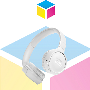 Fone JBL Tune 520BT Bluetooth Dobrável | Branco | 57h de Bateria | Produto novo com 1 ano de Garantia