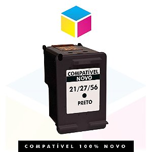 Cartucho de Tinta Compatível HP 21 Preto C 9351 AB C 9351 AL C 9351 A C 9351 CB | 19ml