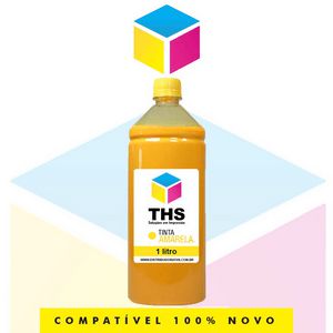 Tinta Compatível Epson 664 T 66442 0 AL T 664420 T 664 Amarelo Yellow | L 200 L 375 L 220 L 110 L 355 L 555 L 455 L 365 L 656| 1 Litro