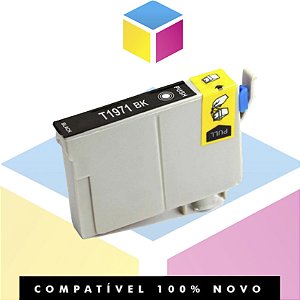 Cartucho de Tinta Epson 197 T 197120 T 197 Preto | XP 101 XP 201 XP 214 XP 401 XP 411 WF 2532 | Compatível 15ml