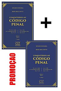 COMENTÁRIOS AO CÓDIGO PENAL – VOL. I TOMO I + TOMO II