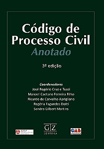 CÓDIGO DE PROCESSO CIVIL ANOTADO – 3ª edição