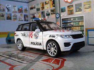 Oferta - miniatura Range Rover Sport Polícia Militar Pm Sp - Atual