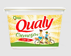 Margarina com Sal QUALY Pote 500g