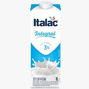 Leite UHT Integral Italac 1 Litro