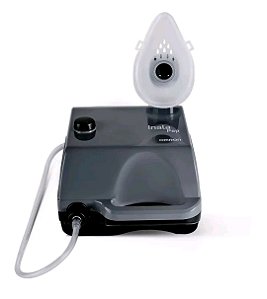 Nebulizador compressor Omron InalaPop cinza 127V/220V
