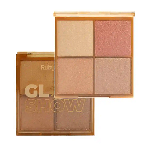 Paleta de Iluminador Ruby Rose Glow Show 2