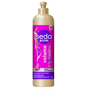 Seda Creme Para Pentear Boom Volume Máximo