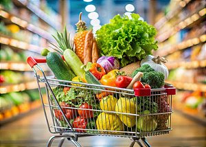 Peça sua lista de mercado pelo whatsapp noe receba no seu endereço.