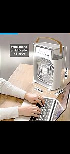 VENTILADOR E UMIDIFICADOR
