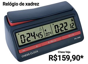 Relógio de xadrez - parceiro Chess Veja