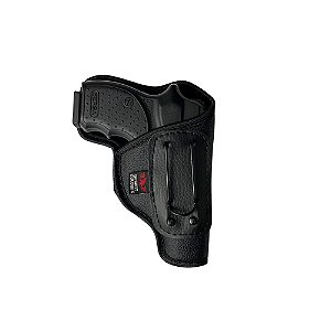 Coldre Velado Para Pistola Bersa Thunder 380 em Neoprene e Couro P.U