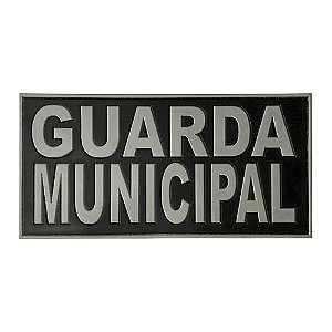 Emborrachado Tarjeta Guarda Municipal Para Costas De Colete 10x20cm