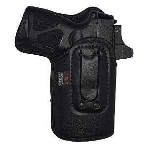 Coldre Velado Taurus G2C, G3C, 838C, TH40C e TH9C com (Porta Lanterna e Reddot)