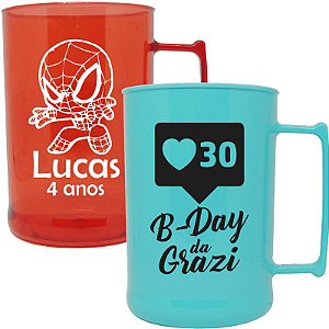 CANECA DE CHOPP 300 ML PERSONALIZADA