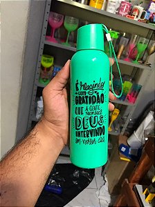 GARRAFA SLIM 500ML PERSONALIZADA