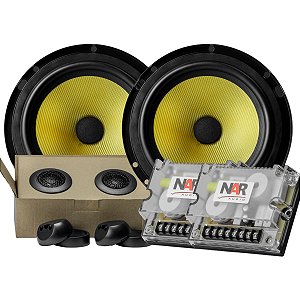 Falante Kit 2 Vias Nar Audio Cs3-600 6 Polegadas 120rms Som