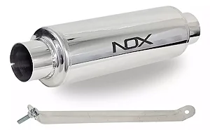 Abafador Esportivo Intermediario Universal Inox 4 Polegadas 30cm Nx425