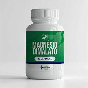 Magnésio Dimalato 350mg - 30 cápsulas