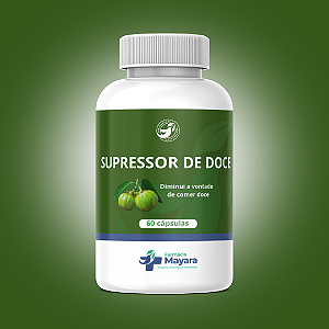 Supressor de Doces - 60 cápsulas