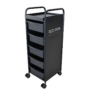 Carrinho auxiliar com gaveta