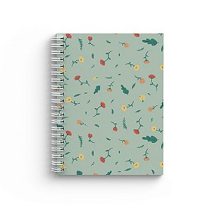 Floral Caderno A5