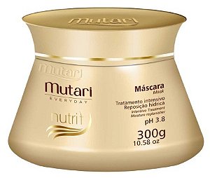 Máscara Mutari Nutrit Macadâmia Reposição Hidrolipídica 300g