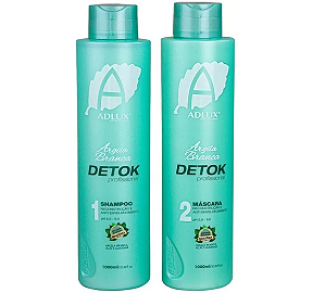 Kit Argila Branca Detok Profissional – 2 Passos