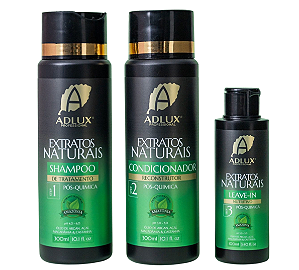 Kit Extratos Naturais Manutenção – 3 Passos