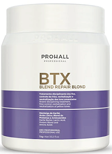 Botox Capilar Selagem Orgânica Blend Repair Blond 1kg Prohall