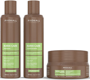 Kit Burix Care - Shampoo, Condicionador e Máscara 300ml