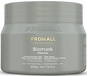 Máscara Ultra Hidratante Biomask Professional 500g Prohall