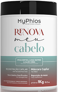 Renova Meu Cabelo - Máscara Reconstrução Capilar 1kg MyPhios