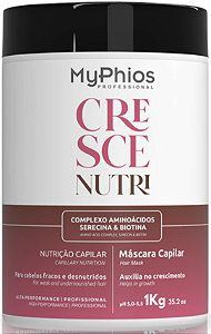 Cresce Nutri - Máscara Nutrição Capilar 1kg MyPhios