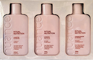 Box Ritual Nutrition Hair Care 250ml - Kit 3 peças