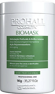 Prohall Biomask Brilho Máscara Ultra Hidratante 1kg