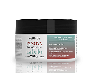 Renova Meu Cabelo - Máscara Reconstrução Capilar 250g MyPhios