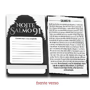 Folheto Noite do Salmo 91 – 500 unids