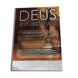 Folheto Deus é o Justo Juiz – 500 unids